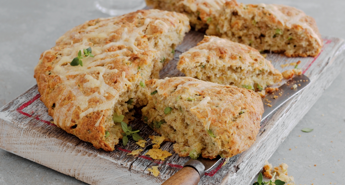 Kerrymaid's Cheesy Celery Herb Loaf