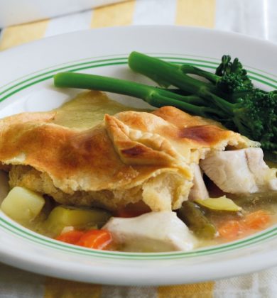 Chicken and Vegetable Pie