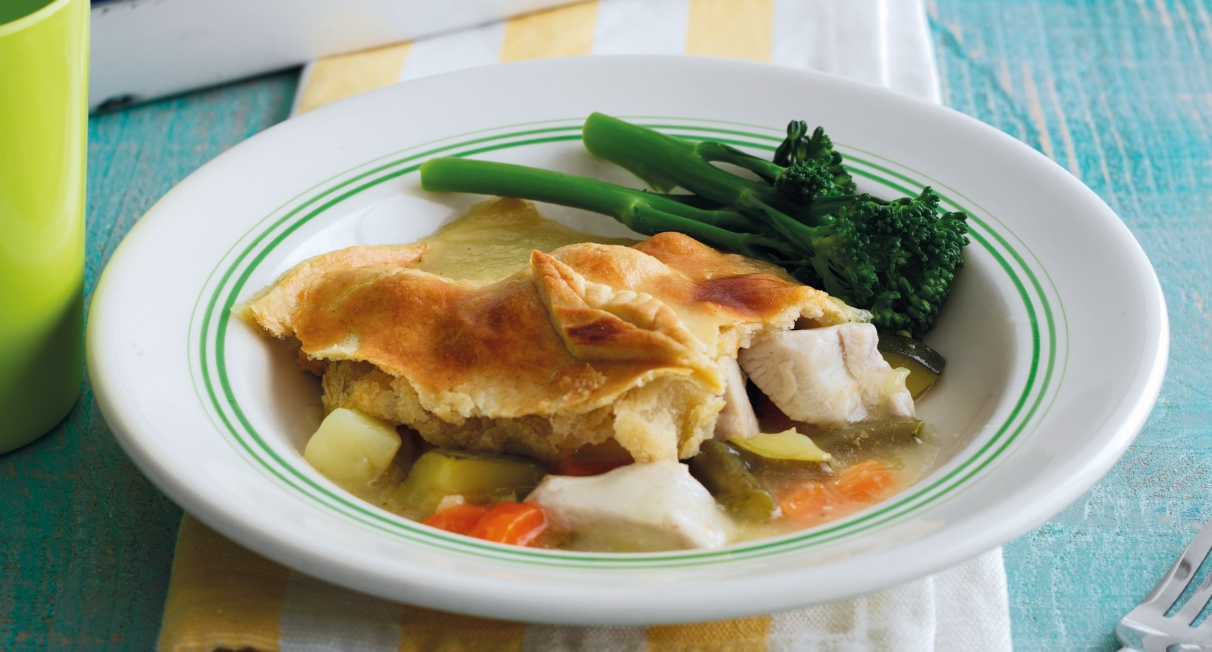 Chicken and Vegetable Pie