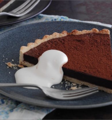 Kerrymaid's Gooey Dark Chocolate Tart