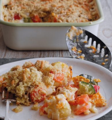 Kerrymaid's Crunchy Vegetable Crumble