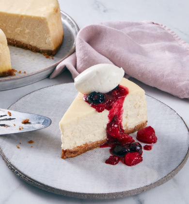 Baked New York Cheesecake