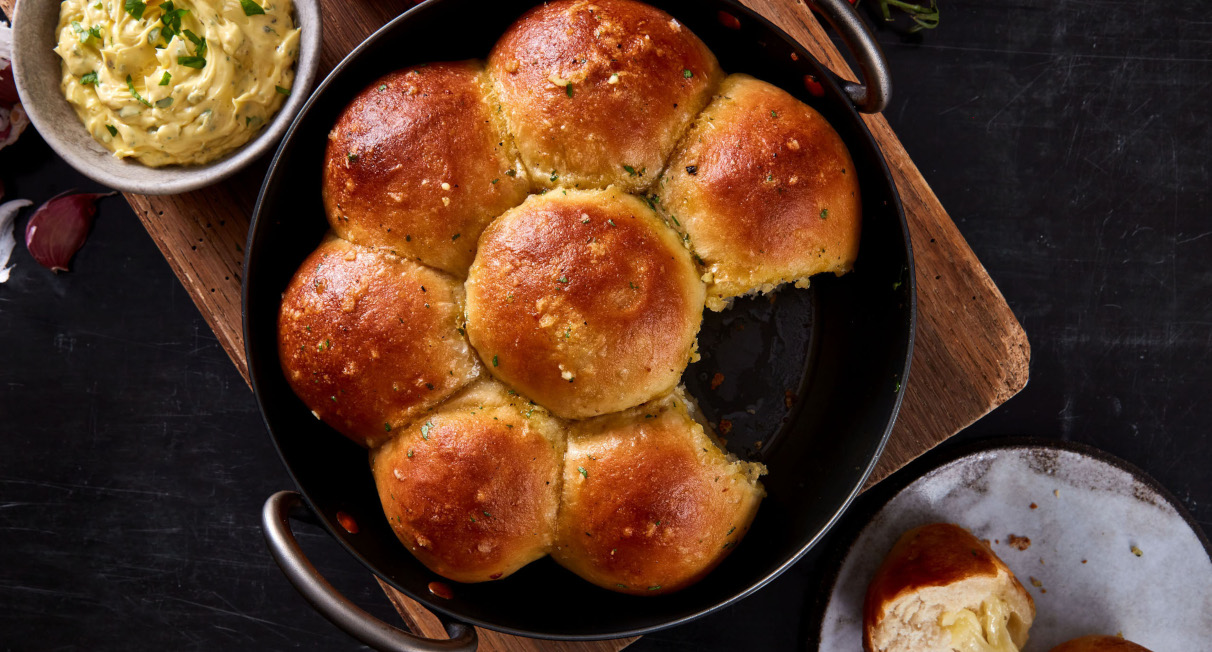 Cheesy Garlic Doughballs